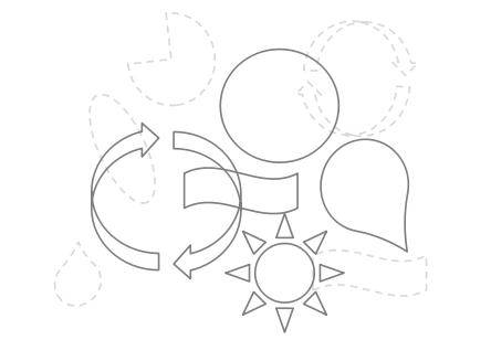 陽光、循環(huán)、綠色、科技因素構(gòu)成正能量科技新LOGO圖形聯(lián)想